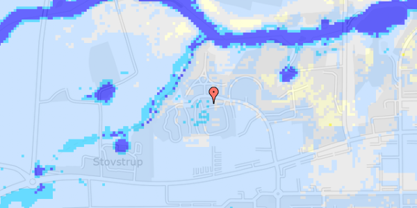 Ekstrem regn på Thygesminde Allé 37