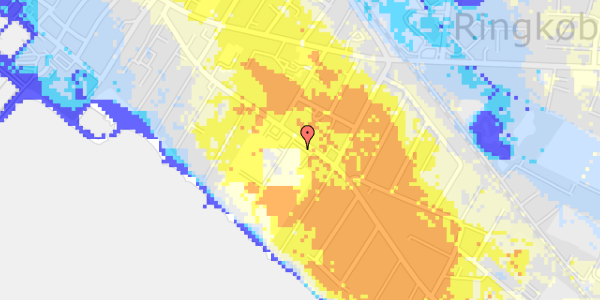 Ekstrem regn på Kongevejen 54B