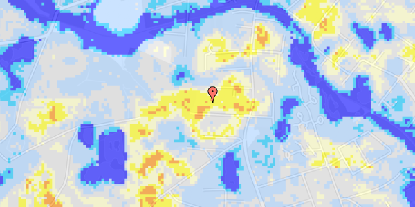 Ekstrem regn på Bakkehegnet 14