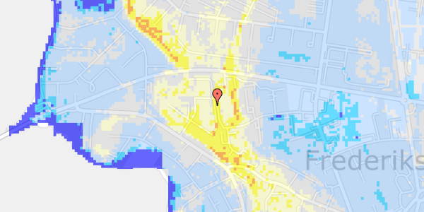 Ekstrem regn på Rosenvænget 6, 1. th