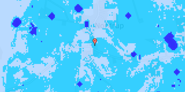 Ekstrem regn på Nordrupvej 57