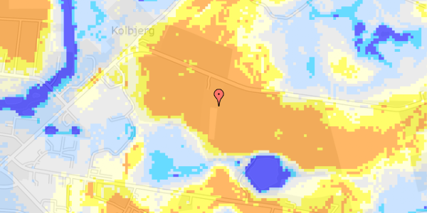 Ekstrem regn på Skallebjergvej 4A