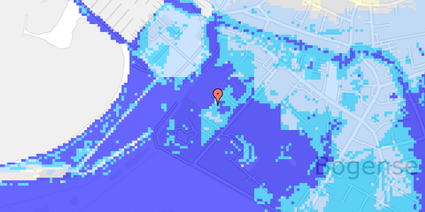 Ekstrem regn på Vestre Engvej 38B