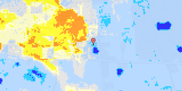 Ekstrem regn på Tingvejen 31, st. 55