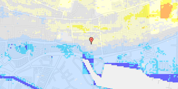 Ekstrem regn på Gersdorffsgade 24B, st. 18