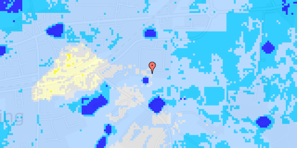 Ekstrem regn på Haugled 16