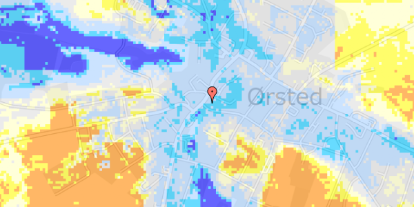 Ekstrem regn på Lillegade 1C