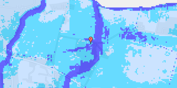 Ekstrem regn på Langelandsvej 2B