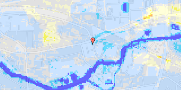 Ekstrem regn på Skt. Jørgens Gade 213, st. 