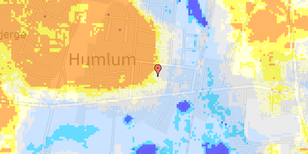 Ekstrem regn på Lille Ørskovvej 15