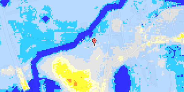 Ekstrem regn på Svendborgvej 487B