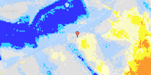 Ekstrem regn på Hjertingvej 12A