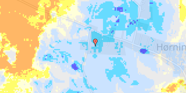 Ekstrem regn på Rodenlund 13