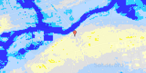 Ekstrem regn på Brogade 24U