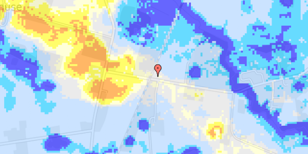 Ekstrem regn på Borupvej 32C