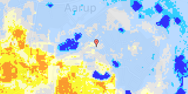 Ekstrem regn på Eventyrbakken 31