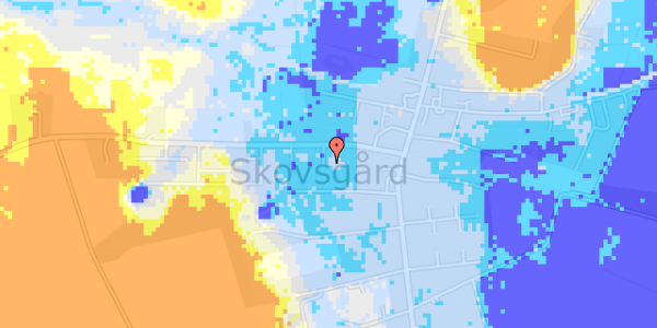 Ekstrem regn på Peder Wessels Vej 3