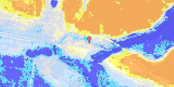 Ekstrem regn på Skovvej 40A