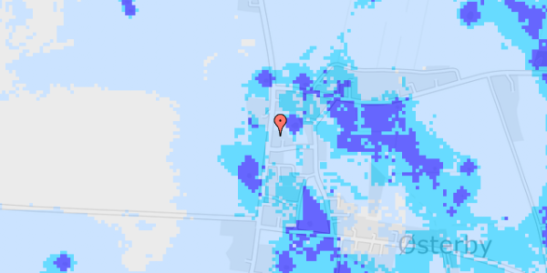 Ekstrem regn på Østerbyvej 38