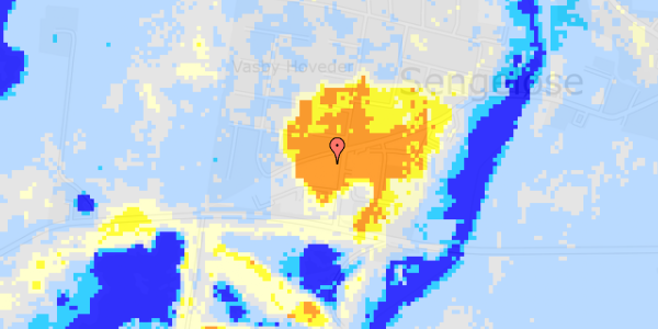 Ekstrem regn på Stendiget 1A