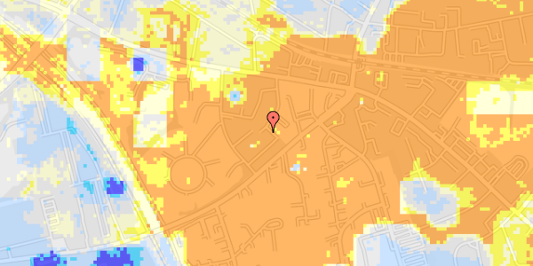 Ekstrem regn på Pinievej 42