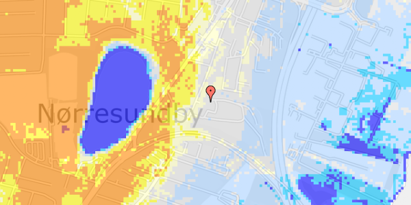 Ekstrem regn på Gammel Kongevej 29, 1. 9