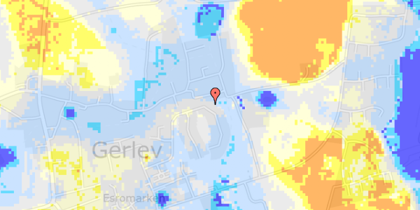 Ekstrem regn på Stenøvej 31