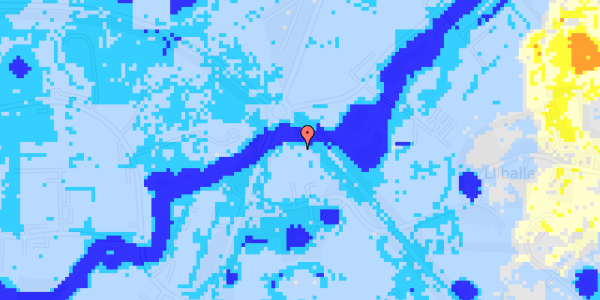 Ekstrem regn på Eltangvej 230A