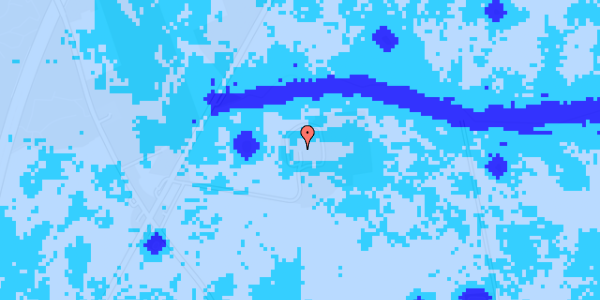 Ekstrem regn på Vordingborgvej 337A