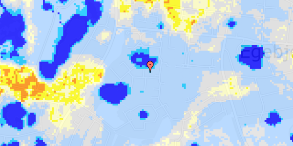 Ekstrem regn på Egebjergtoften 16B