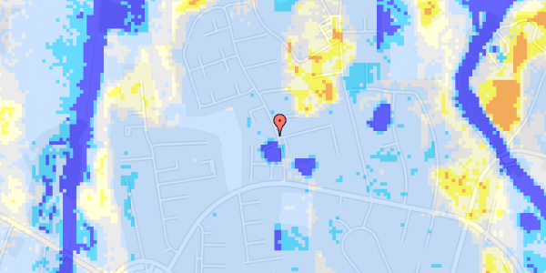 Ekstrem regn på Byagervej 200Z