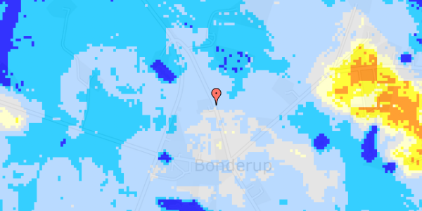 Ekstrem regn på Kongshøjvej 15