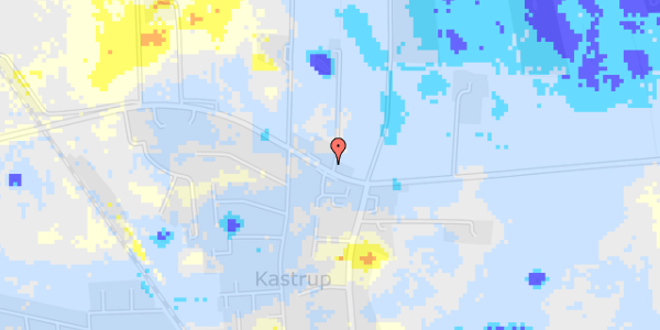 Ekstrem regn på Sct.Clemensvej 83E