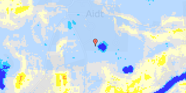 Ekstrem regn på Selli Ager 10A