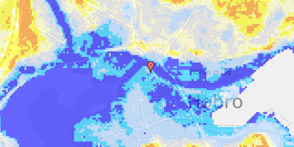 Ekstrem regn på Adelgade 4