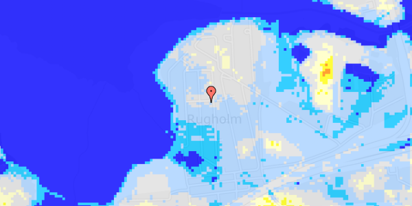 Ekstrem regn på Haveforeningen Norringholm 499