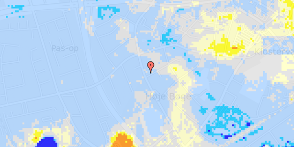 Ekstrem regn på Skovbakken 14