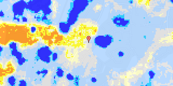 Ekstrem regn på Skovvej 78