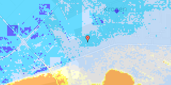 Ekstrem regn på Oddervej 3