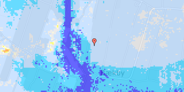 Ekstrem regn på Kjærgaardvej 8