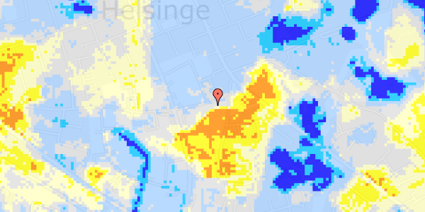 Ekstrem regn på Bymosevej 3