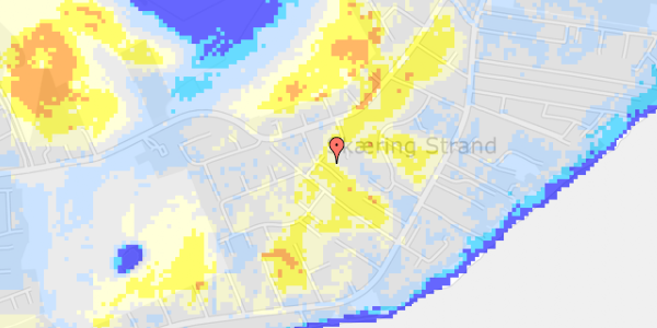 Ekstrem regn på Havlundsvej 7C