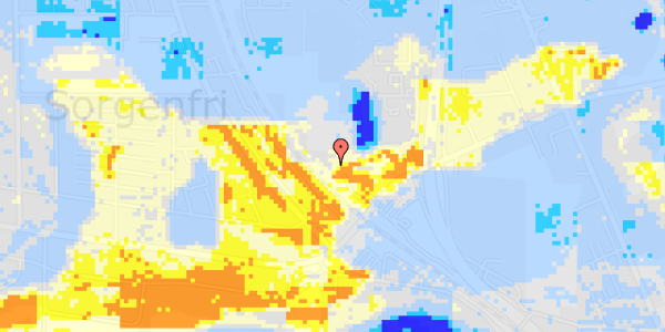 Ekstrem regn på Irismarken 3