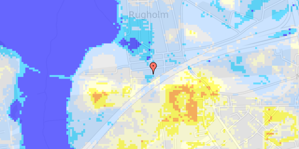 Ekstrem regn på Haveforeningen Norringholm 426