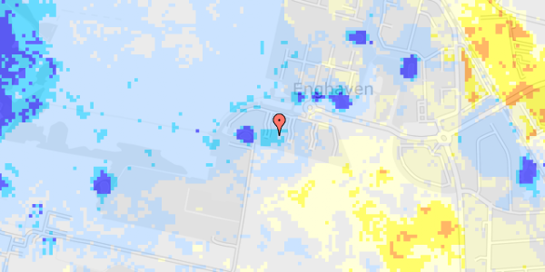 Ekstrem regn på Enghave Park 140