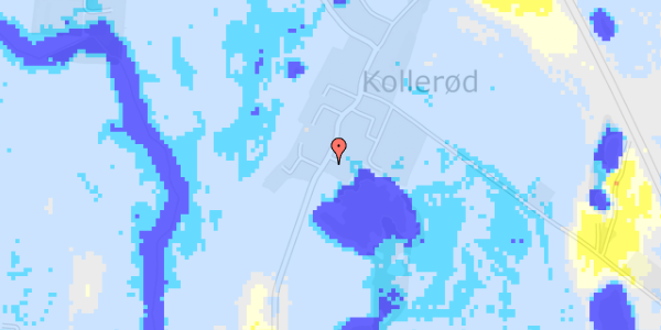 Ekstrem regn på Kollerød Bygade 21A