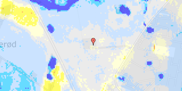 Ekstrem regn på Møllemosevej 11