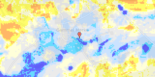 Ekstrem regn på Vesterskovgårdsvej 17