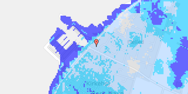 Ekstrem regn på Kirkehøjvej 42D