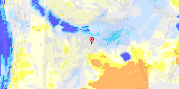 Ekstrem regn på Jernbanevej 52